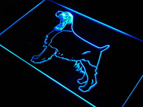 English Springer Spaniel Dog Pet Neon Light Sign